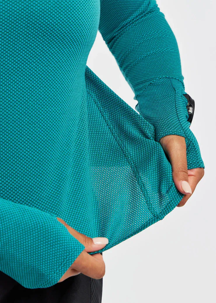 Oiselle | Flyout Long Sleeve | Women's | Emerald