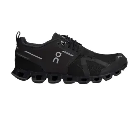 On Running Women's Cloud Waterproof Shoes - Black / Lunar