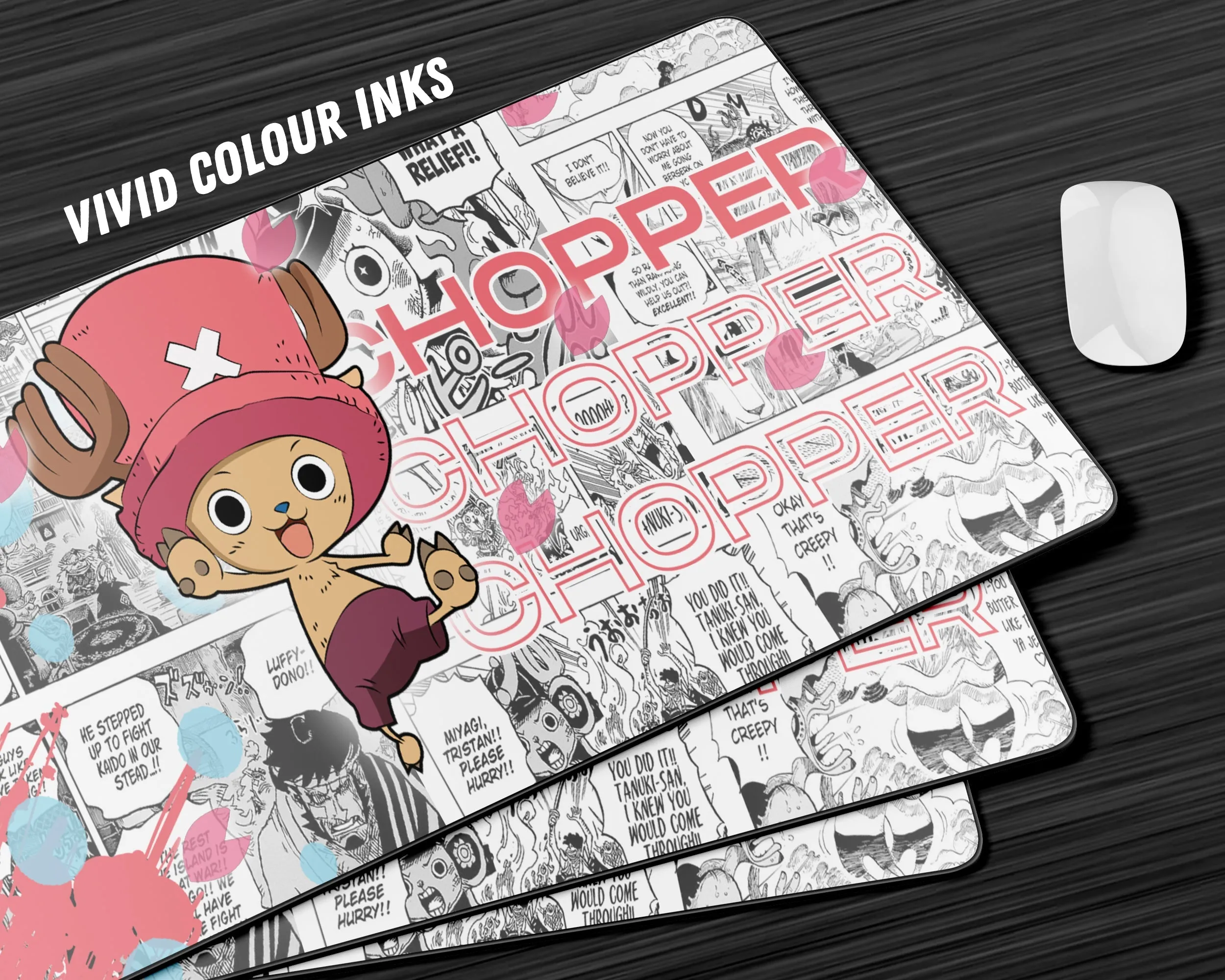 One Piece Chopper Manga Gaming Mouse Pad