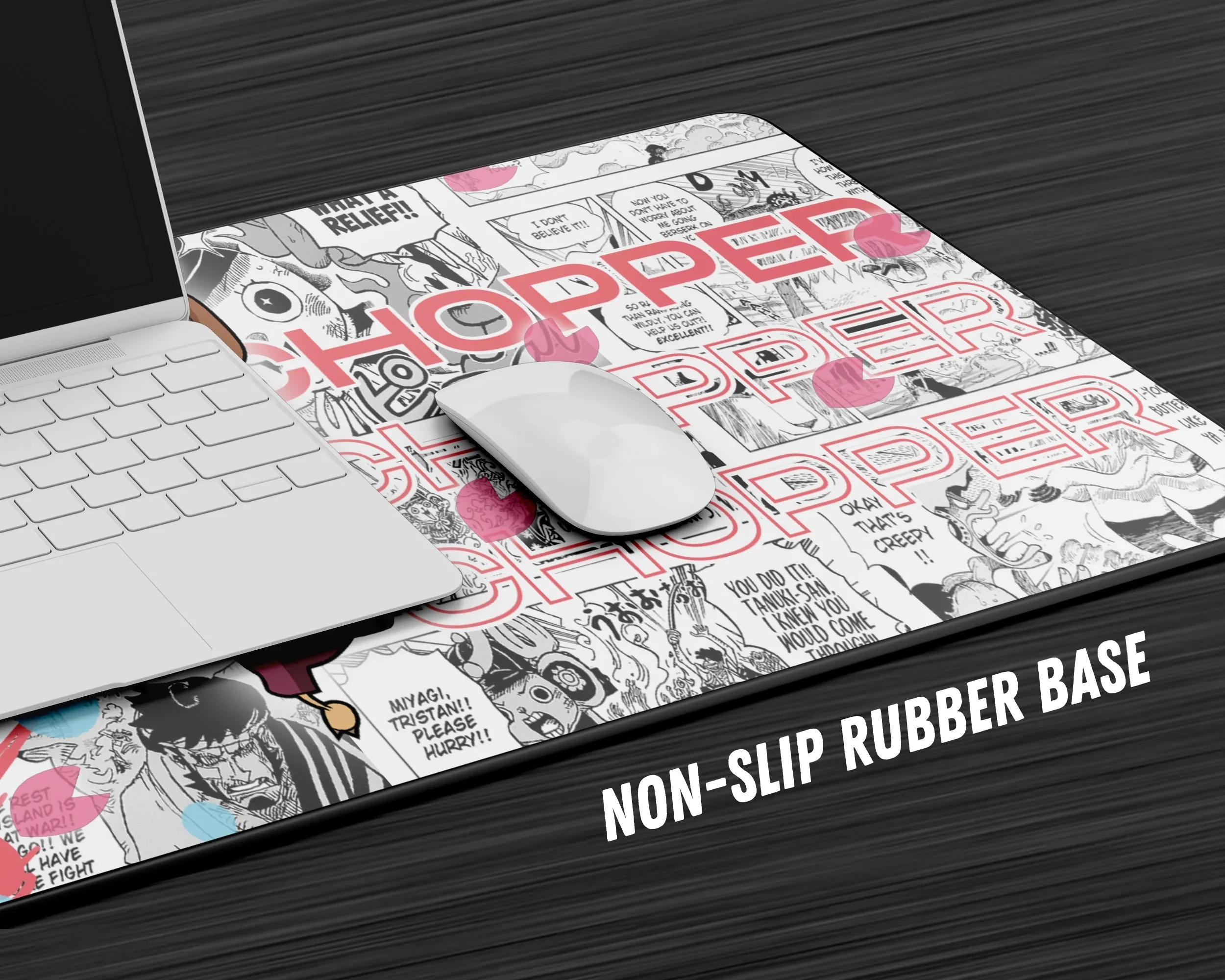 One Piece Chopper Manga Gaming Mouse Pad