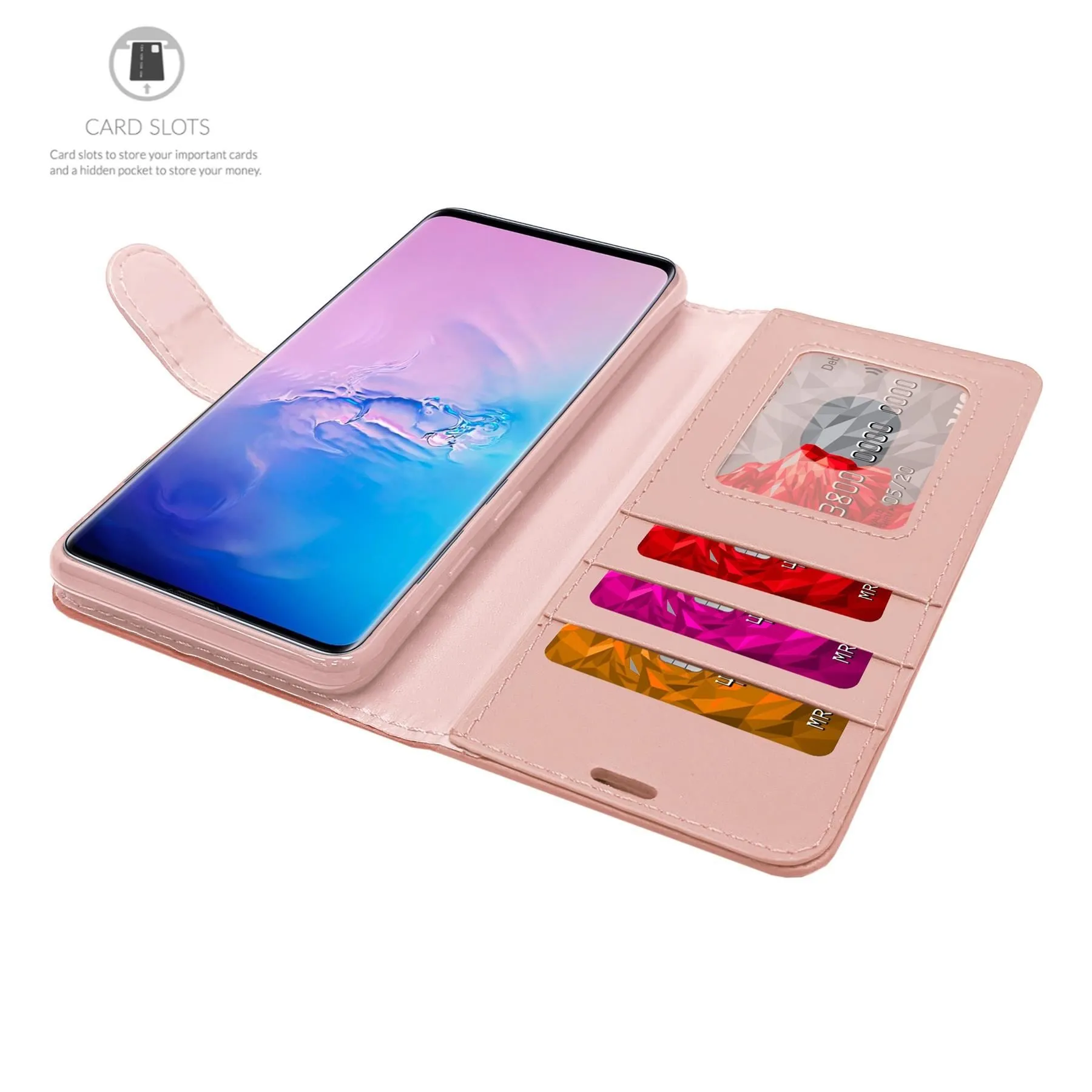 Oppo A80 5G Case Cover Flip Folio Leather Wallet Credit Card Slot