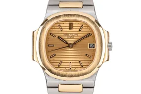 Patek Philippe Two Tone Nautilus 3800/001 with Papers