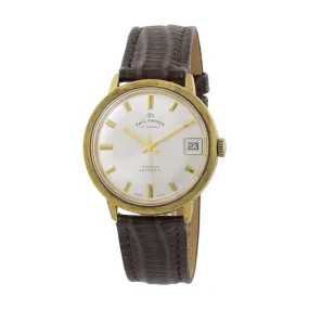 Paul Garnier Calatrava Date Automatic Rolled Gold Plate