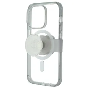 PopSockets Hardshell Case for Magsafe for Apple  iPhone 14 Pro - Clear