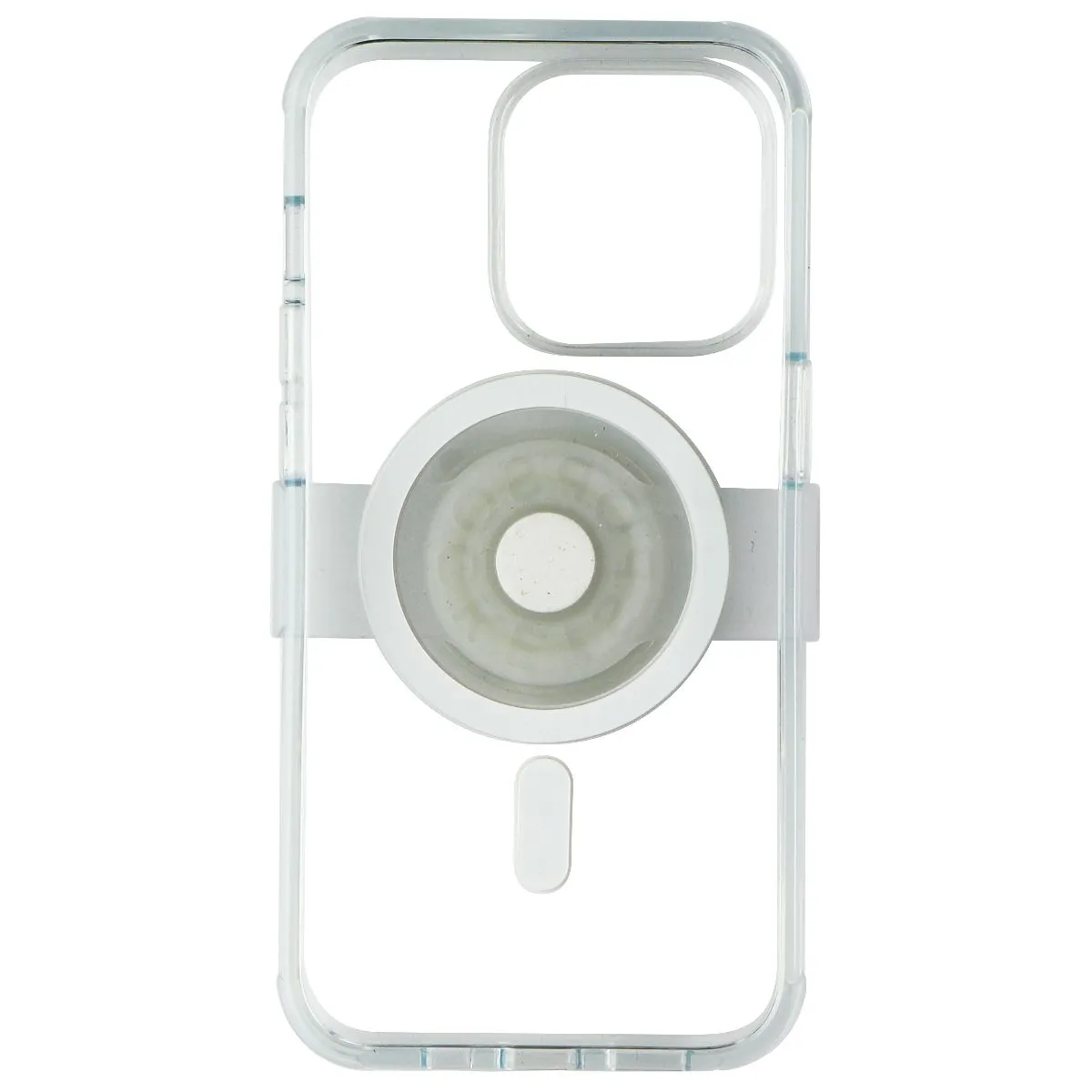 PopSockets Hardshell Case for Magsafe for Apple  iPhone 14 Pro - Clear