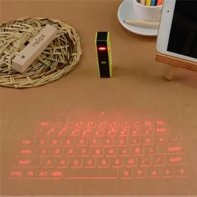 Portal Bluetooth Wireless Laser Projector Virtual Keyboard for Mobile Devices