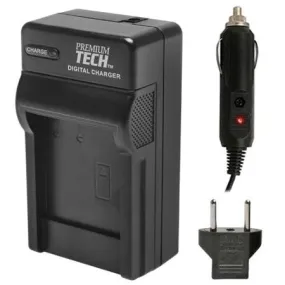 Premium Tech PT-81 Travel Charger for Canon LP-E12 Battery