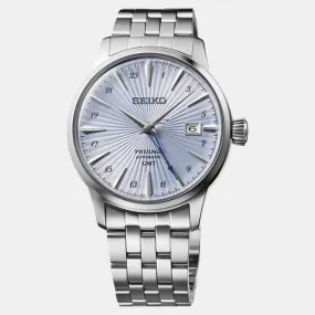 Presage Men Automatic Blue Dial Analog Stainless Steel Watch SSK037J1