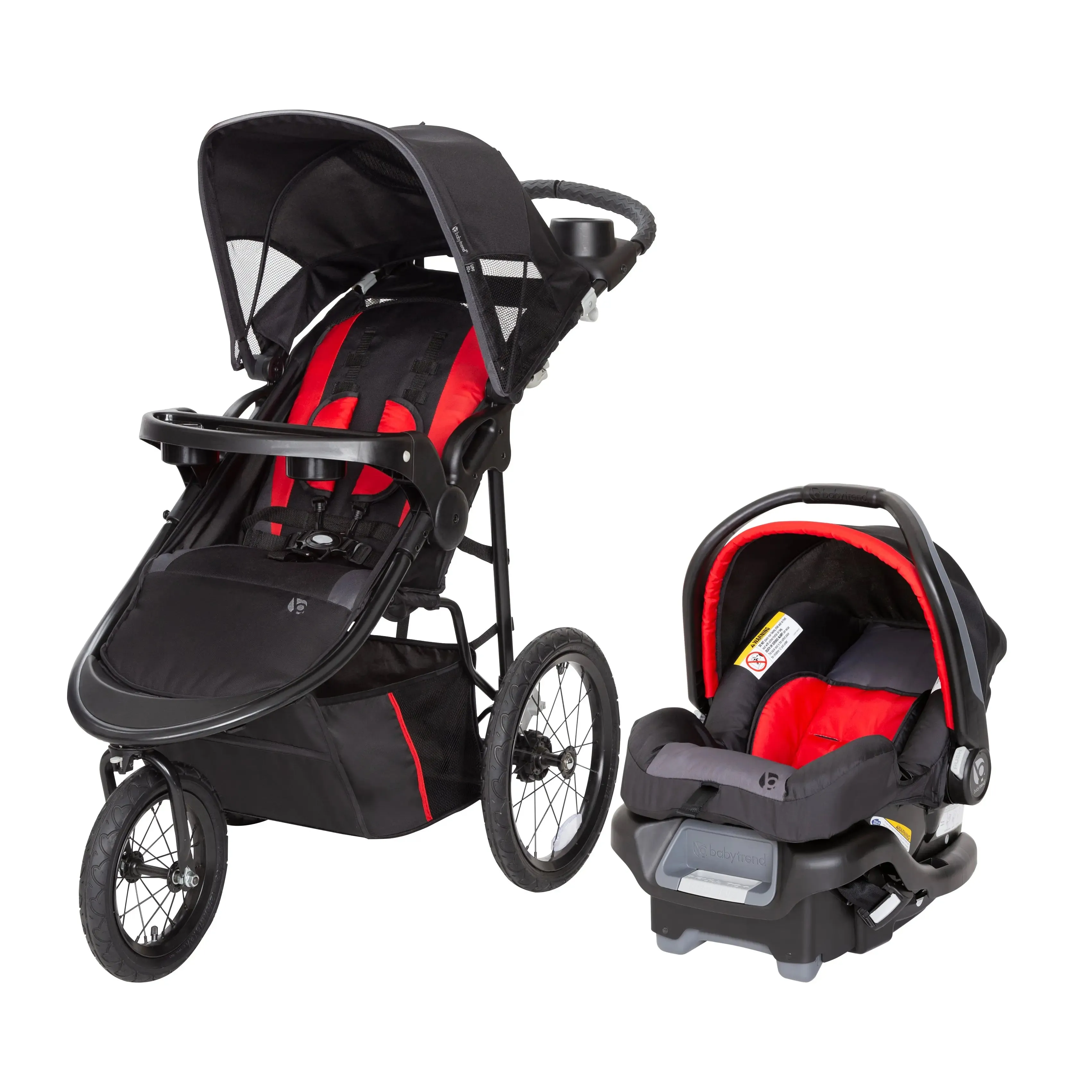 Pro Steer Jogger Travel System with Ally™ 35 Infant Car Seat - Mars Red (Walmart Exclusive)