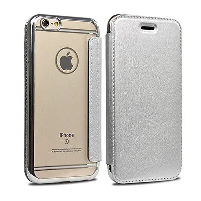 PU Leather Case For Samsung Galaxy J5 J7 2016 A3 A5 A7 2016 Note 5 4 S6 S7 Edge Clear Cover Wallet For iPhone 6 6s 7 Plus 5s SE