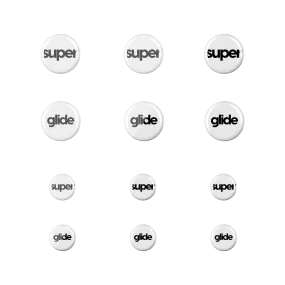 Pulsar Superglide (Type-S) Universal Dots 6mm   9mm (12pcs)