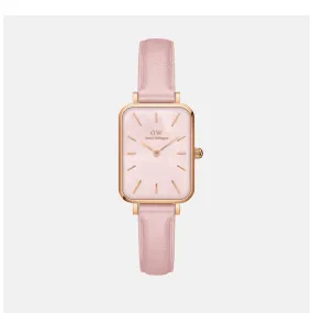 Quadro Women Pink Analog Leather Watch DW00100636K