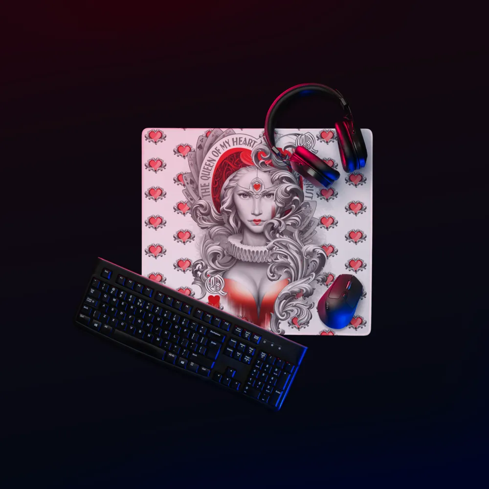 Queen Hearts - Gaming mouse pad