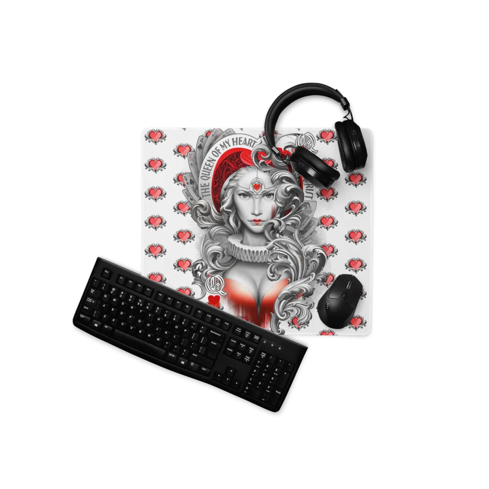 Queen Hearts - Gaming mouse pad