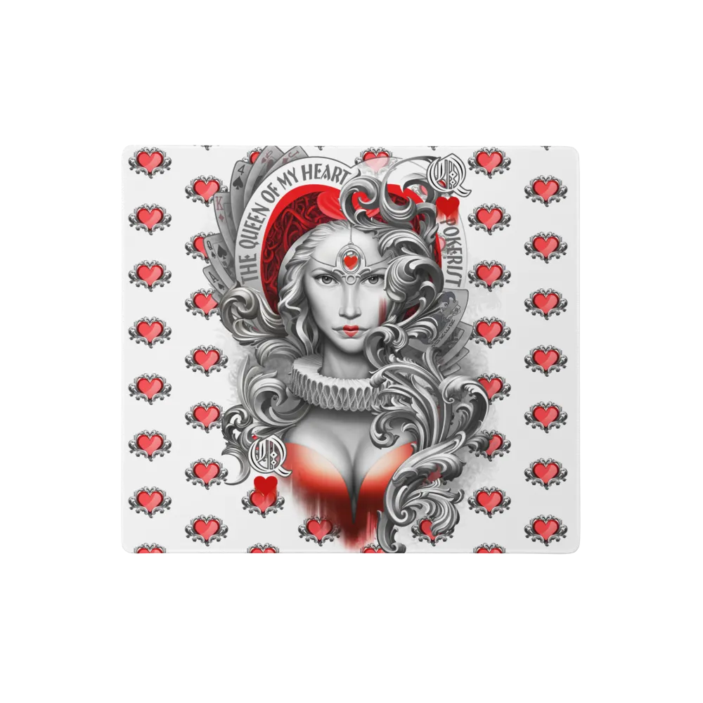 Queen Hearts - Gaming mouse pad