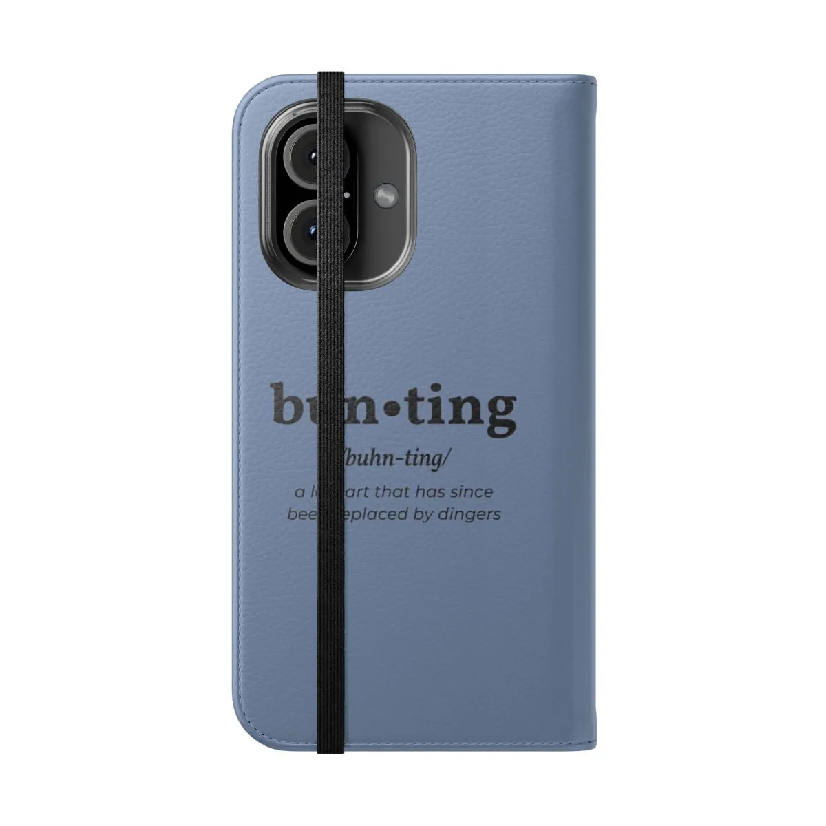 "Baseball Definition Flip Cover Phone Case for Fans"