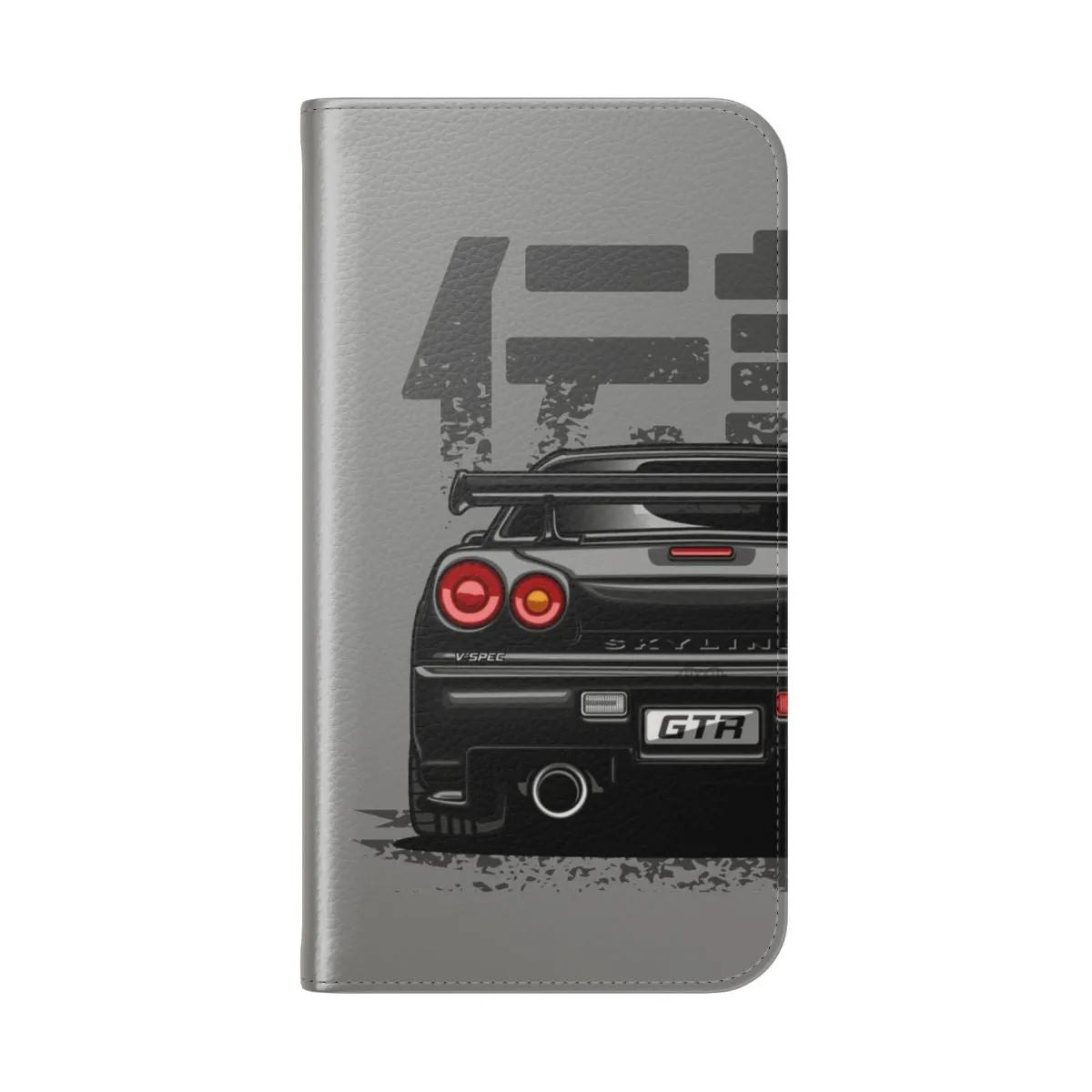 "Skyline GTR R34 Inspired Flip Cover Phone Case"