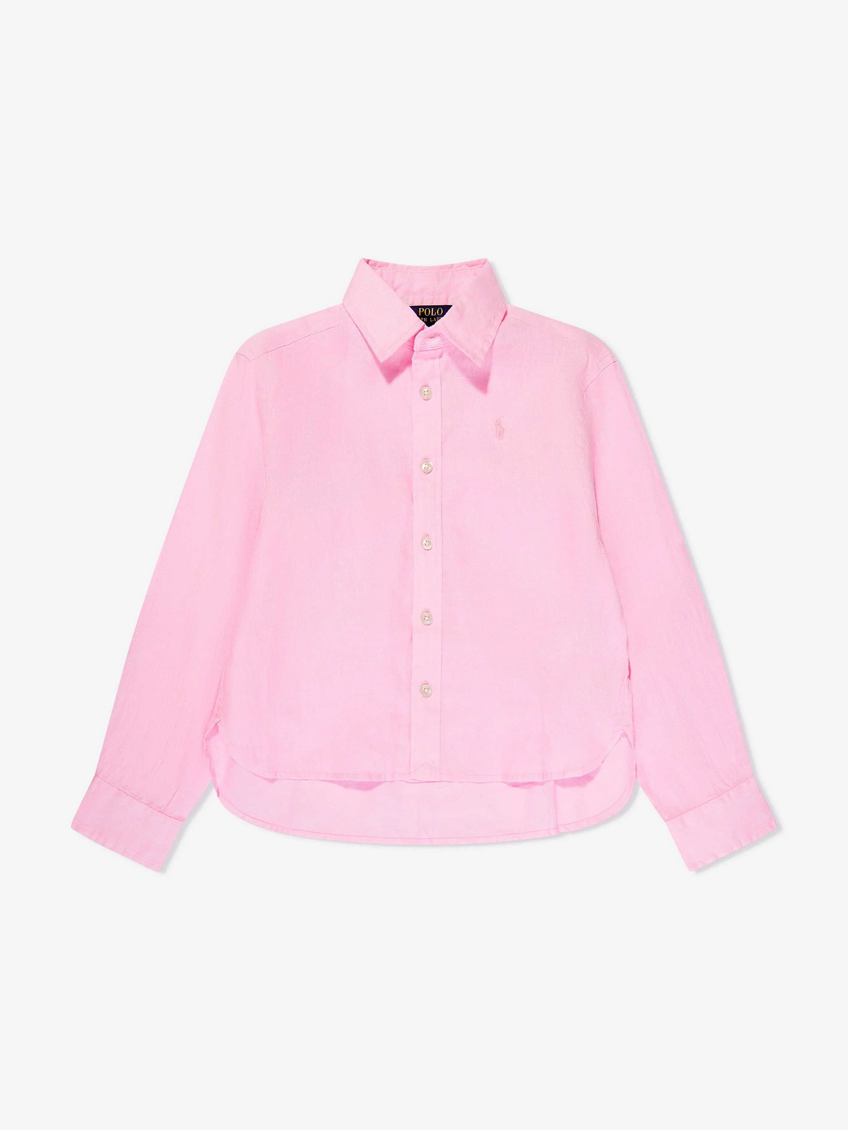 Ralph Lauren Girls Sports Shirt in Pink