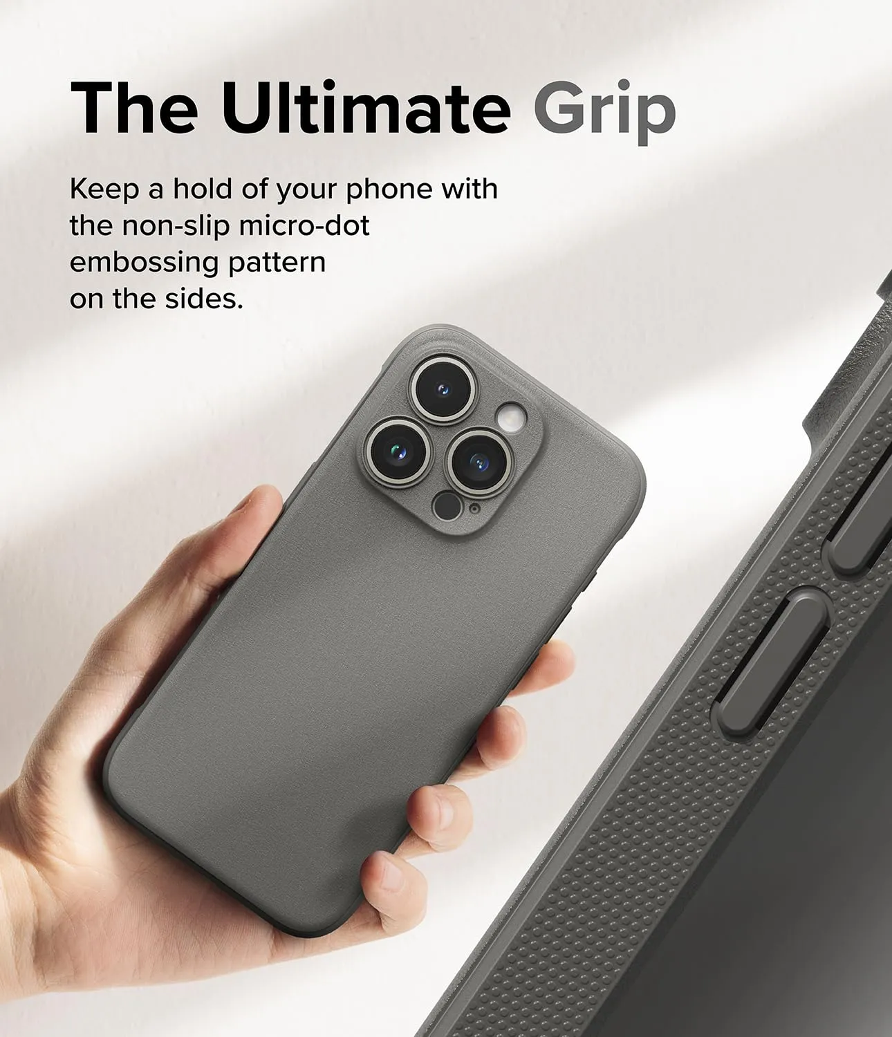 Ringke iPhone 15 Pro Max Onyx Series Case Cover - Gray