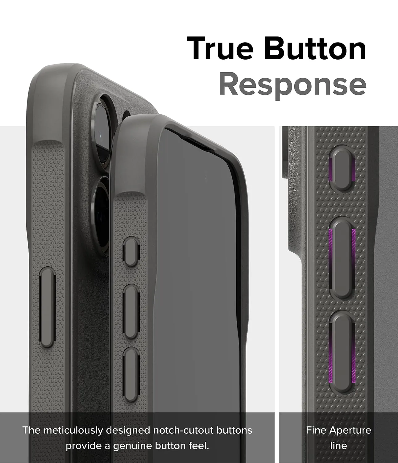 Ringke iPhone 15 Pro Max Onyx Series Case Cover - Gray