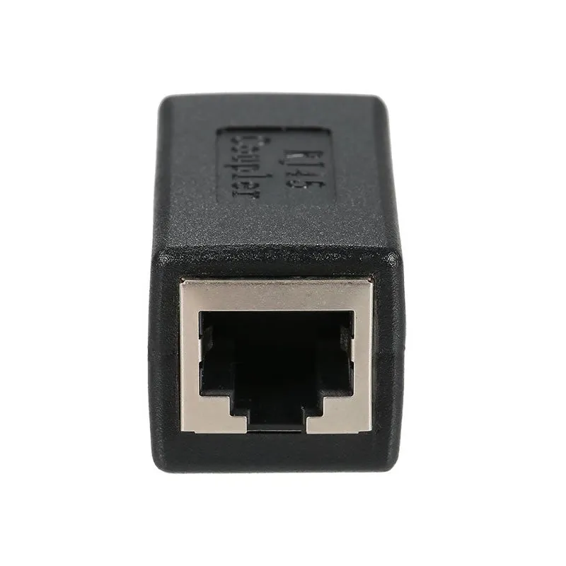 Rj45 Coupler Ethernet Cable Extender Adapter Connector Female To Female