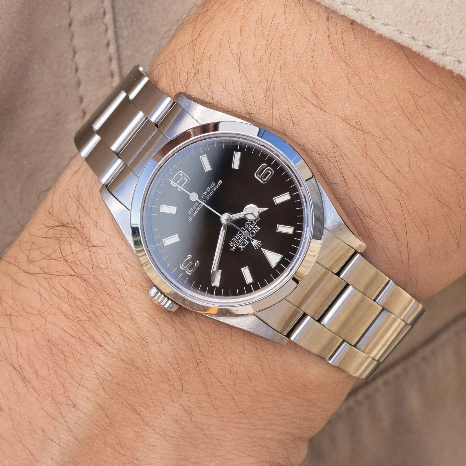 Rolex Explorer 14270 Rare ‘Black Out’ Dial