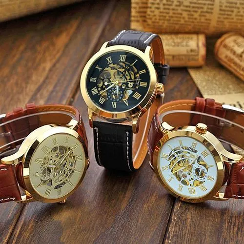 Roman Numerals Wrist Watch