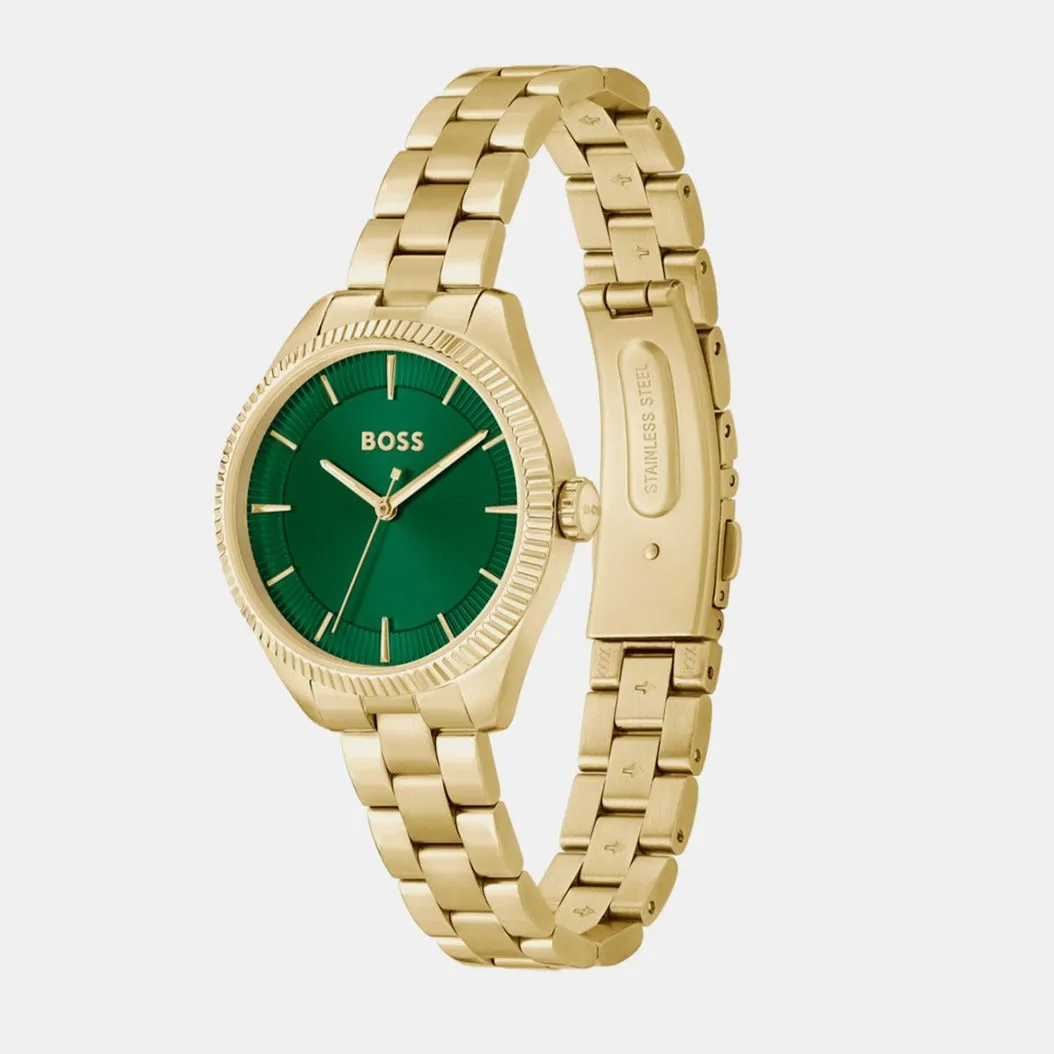 Sage Women's Green Analog Stainless Steel Watch 1502729