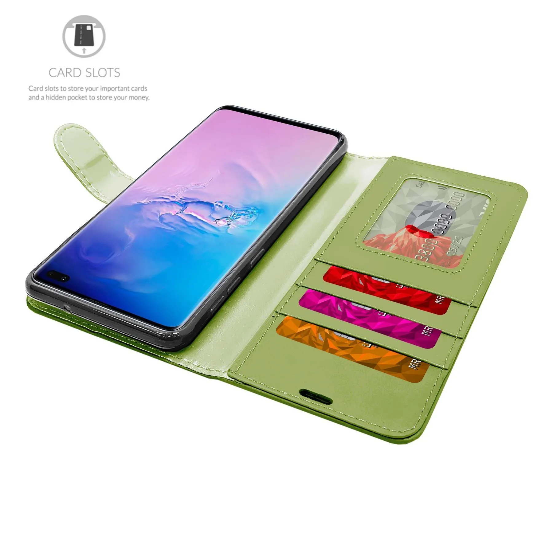 Samsung A20s Flip Folio Book Wallet Case