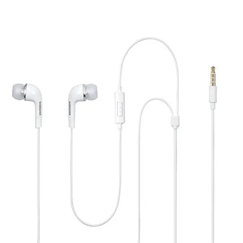 Samsung Ehs64 Ehs64Avfwecinu Hands-Free Wired In Ear Earphones With Mic With Remote Note (White)