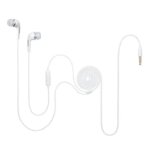 Samsung Ehs64 Ehs64Avfwecinu Hands-Free Wired In Ear Earphones With Mic With Remote Note (White)