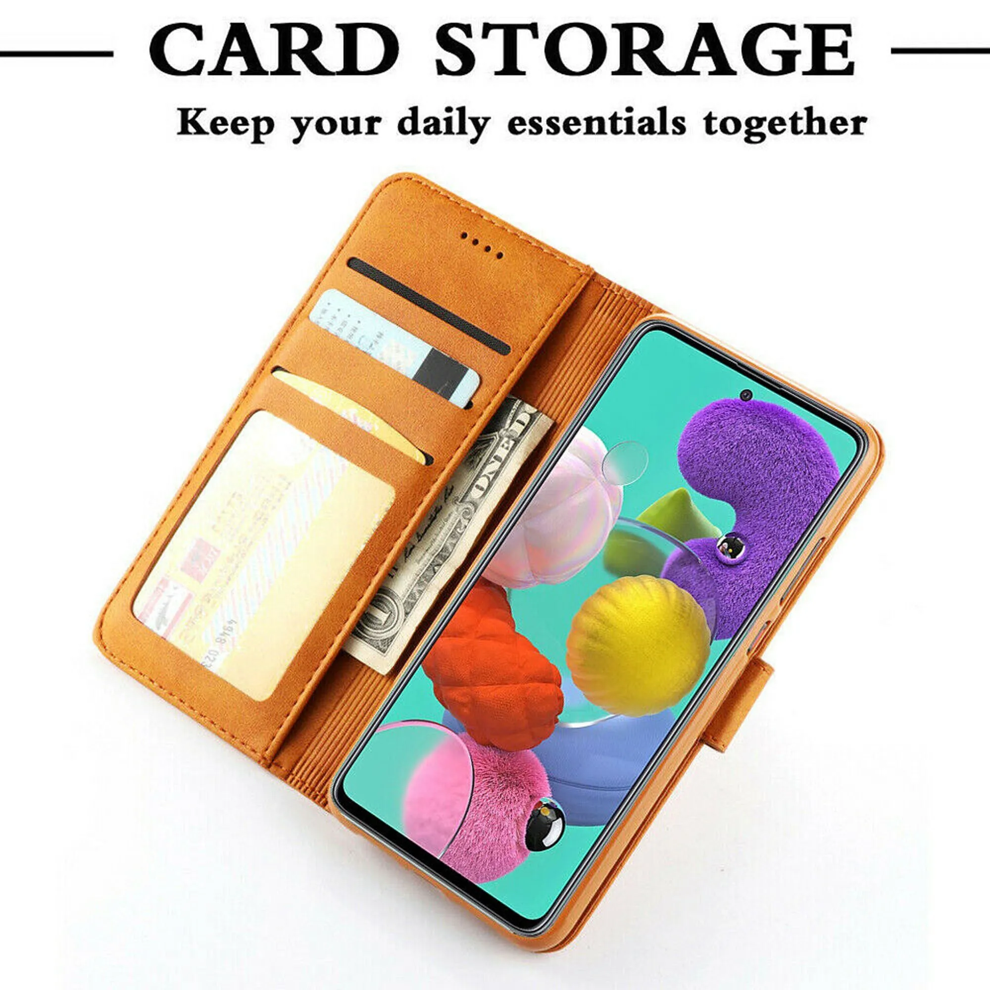 Samsung Galaxy S22 5G SupeRShield Wallet Case Leather Card Holder Flip Protective Shockproof Magnetic Case Cover