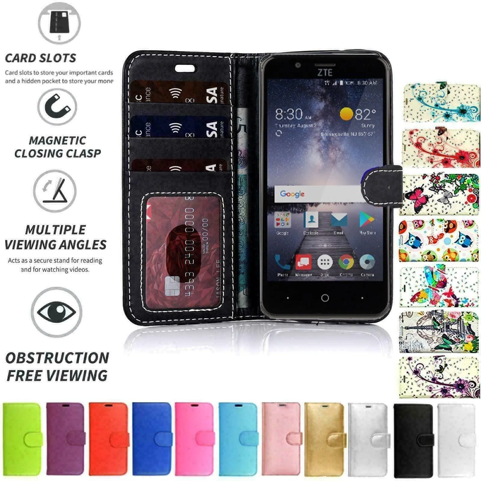 Samsung Galaxy S22  Flip Folio Book Wallet Case