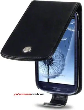 Samsung Galaxy S3 i9300 Flip Case Black