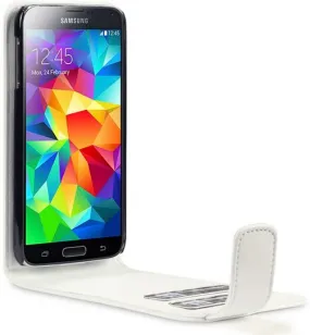 Samsung Galaxy S5 Flip Case - White