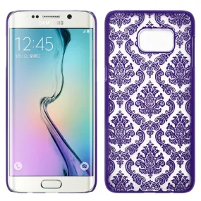 Samsung Galaxy S6 Ultra Slim Damask Vintage Case - Purple