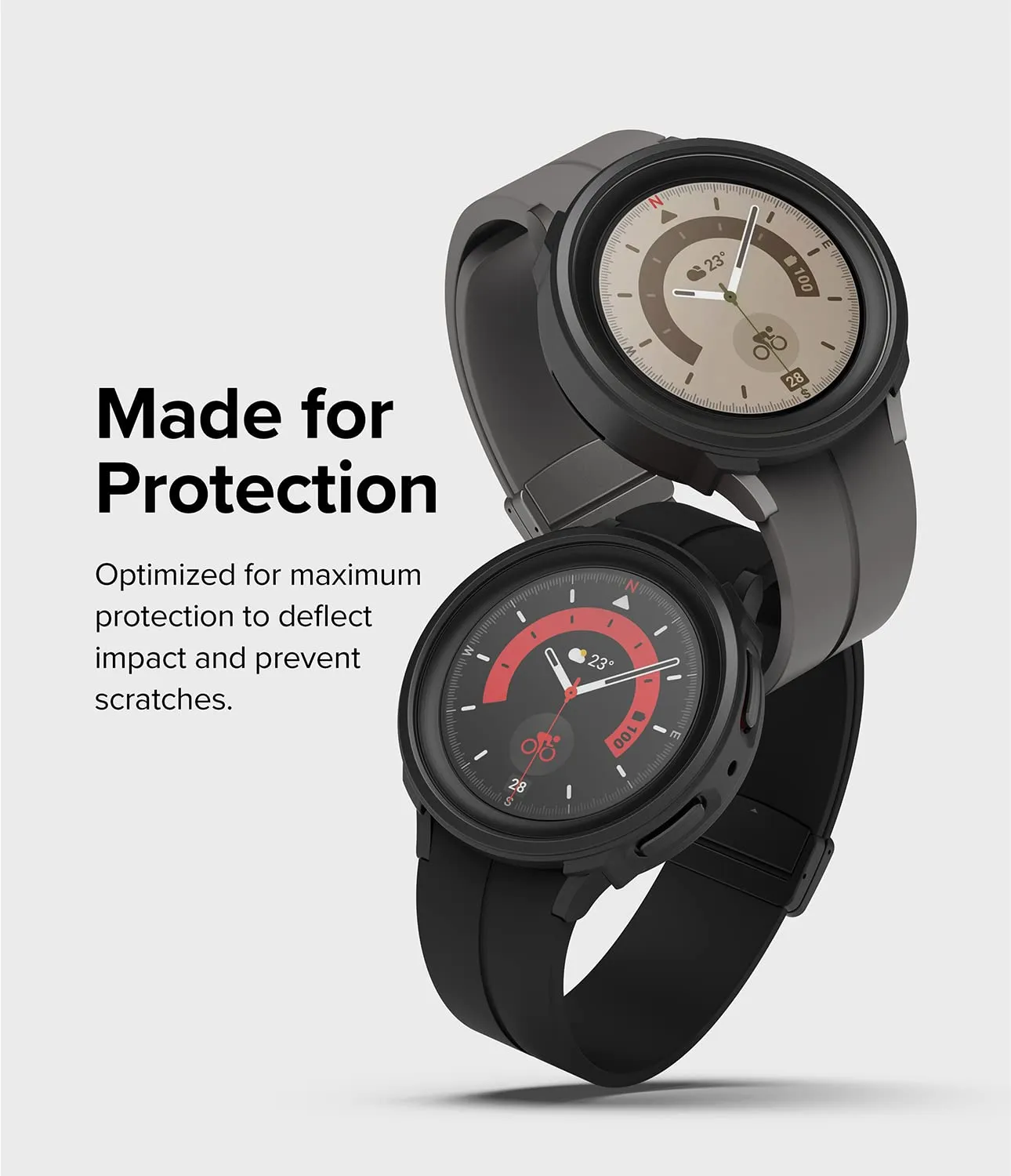 Samsung Galaxy Watch 5 Pro 45mm Case| Air Sports Series| Black