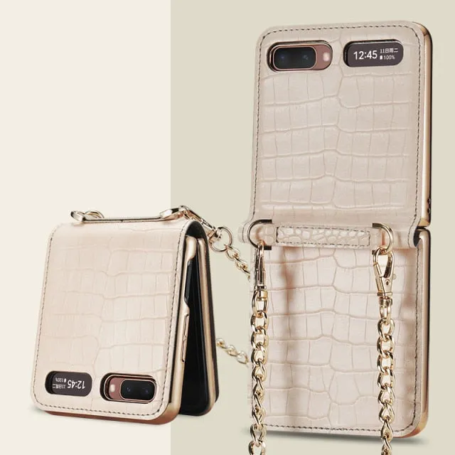 Samsung Galaxy Z Flip Case PU Leather