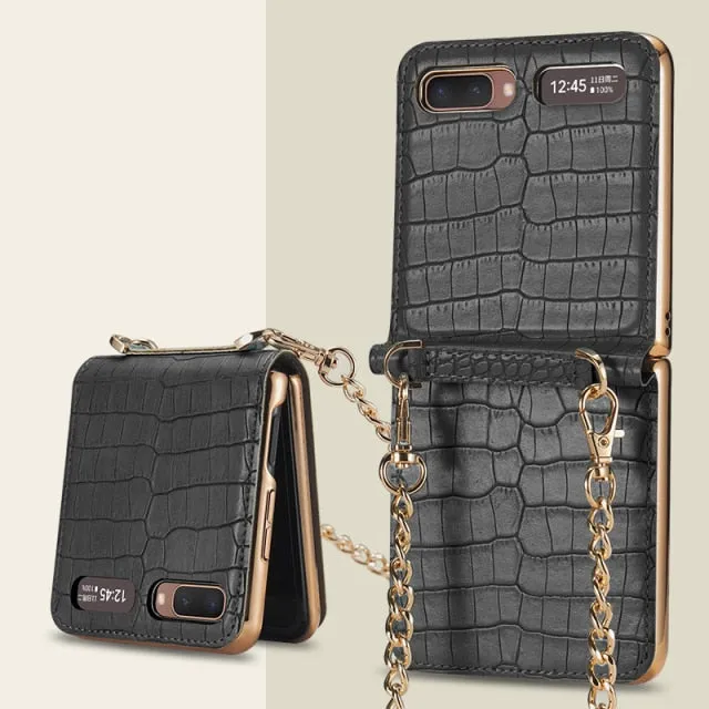 Samsung Galaxy Z Flip Case PU Leather