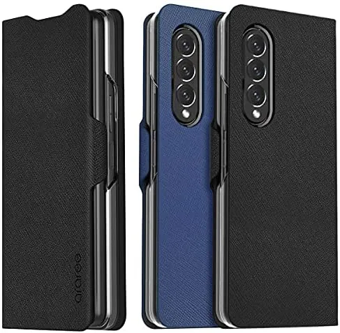 Samsung Galaxy Z Fold 3 Premium Leather Wallet Case