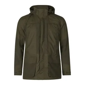 Seeland Key-Point Elements Mens SEETEX Waterproof Jacket - Pine Green/Dark Brown