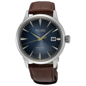 Seiko Presage Cocktail Time SRPK15 Gradated Blue Dial 5 ATM Water Resistant 40.5mm Automatic Men's Watch