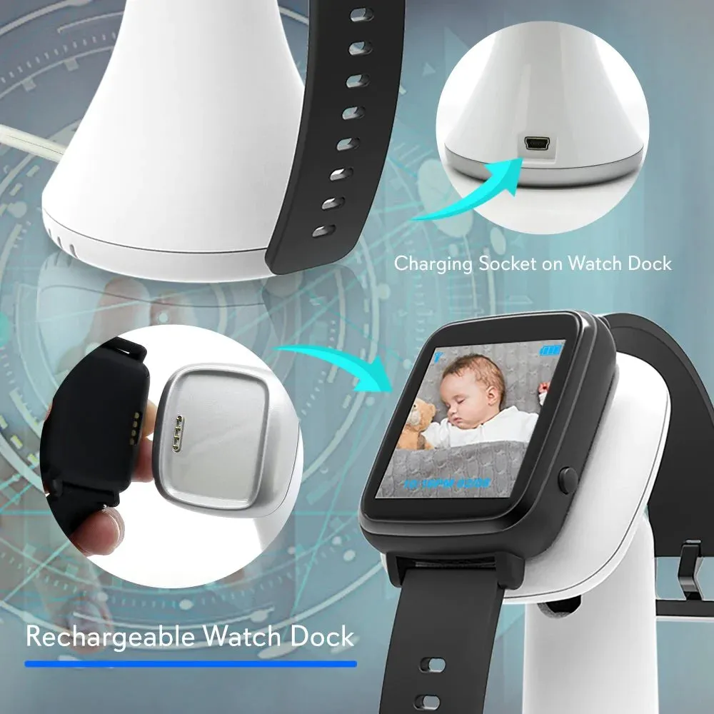 Serenelife Wireless Video Baby Monitor 1.54" Display