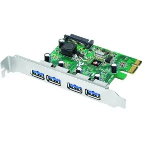 Siig, Inc. Pci Express Card - Plug-in Card - Usb 3.0 - Usb 3.0