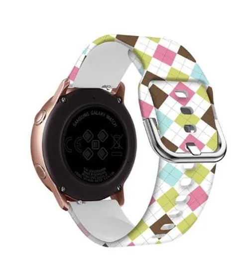 Silicone Pattern Watch Straps compatible with the Fossil Gen 4