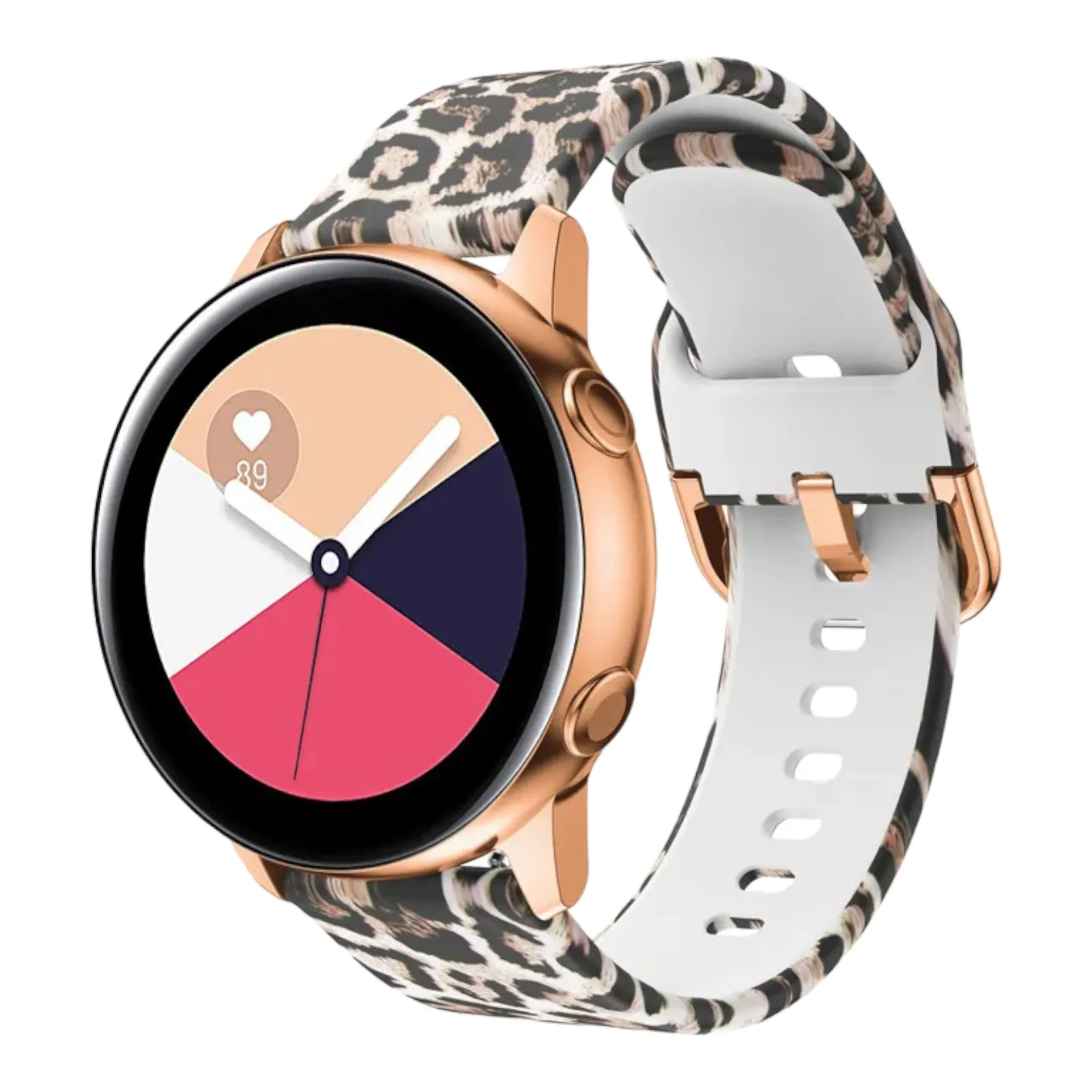 Silicone Pattern Watch Straps compatible with the Oppo Watch 2 46mm