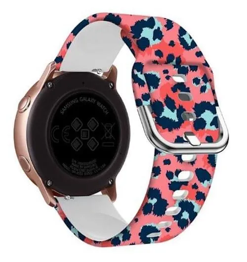 Silicone Pattern Watch Straps compatible with the Oppo Watch 2 46mm