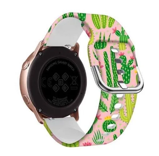 Silicone Pattern Watch Straps compatible with the Oppo Watch 2 46mm