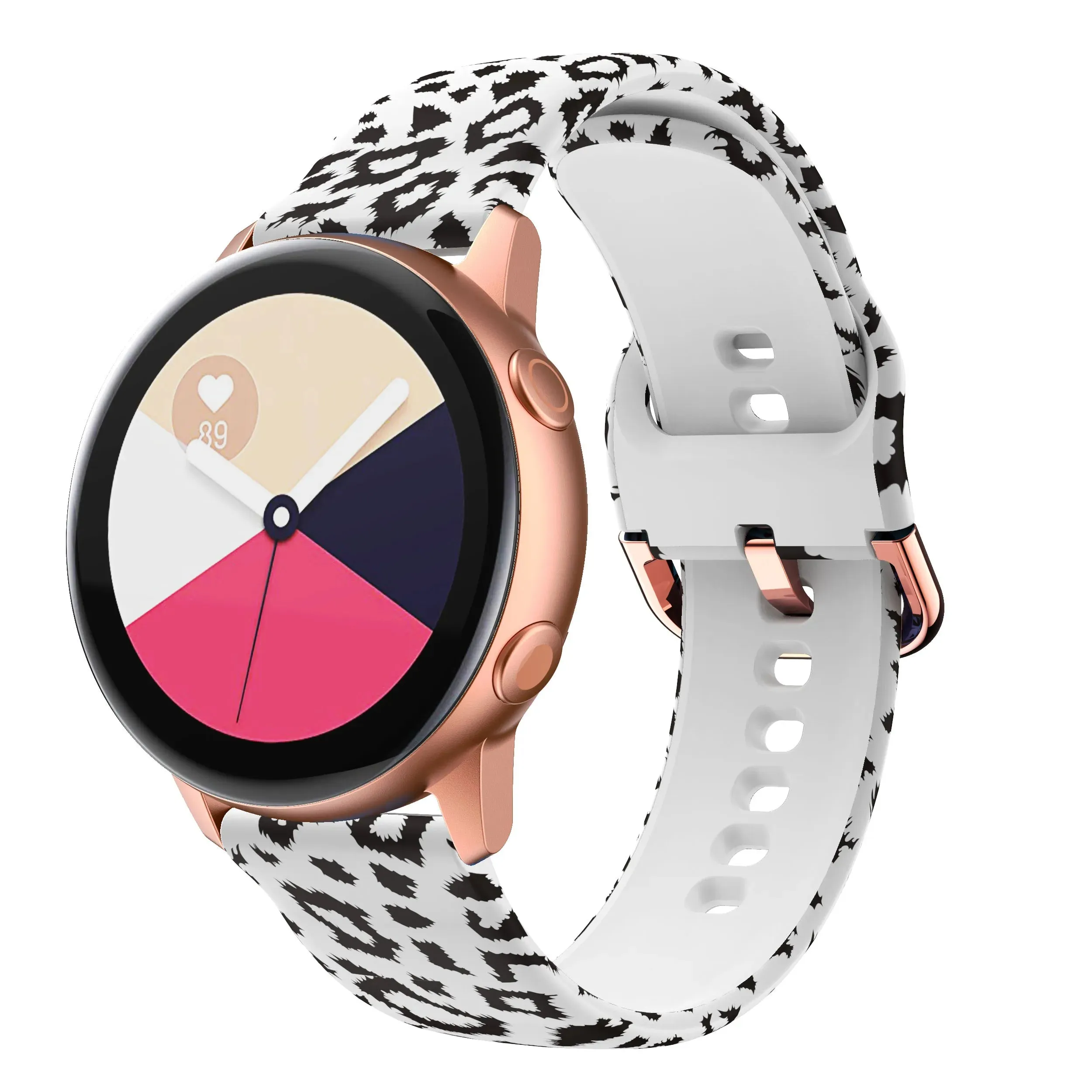 Silicone Pattern Watch Straps compatible with the Oppo Watch 3