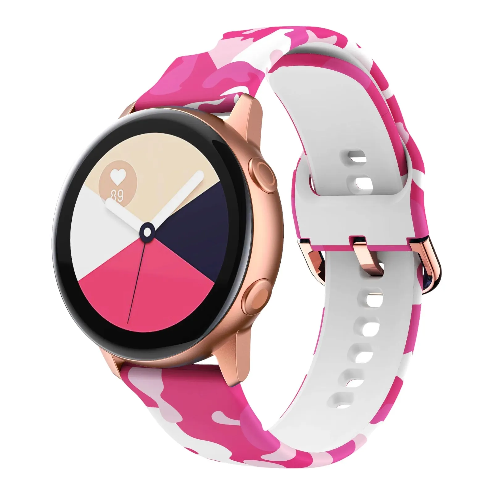 Silicone Pattern Watch Straps compatible with the Oppo Watch 3